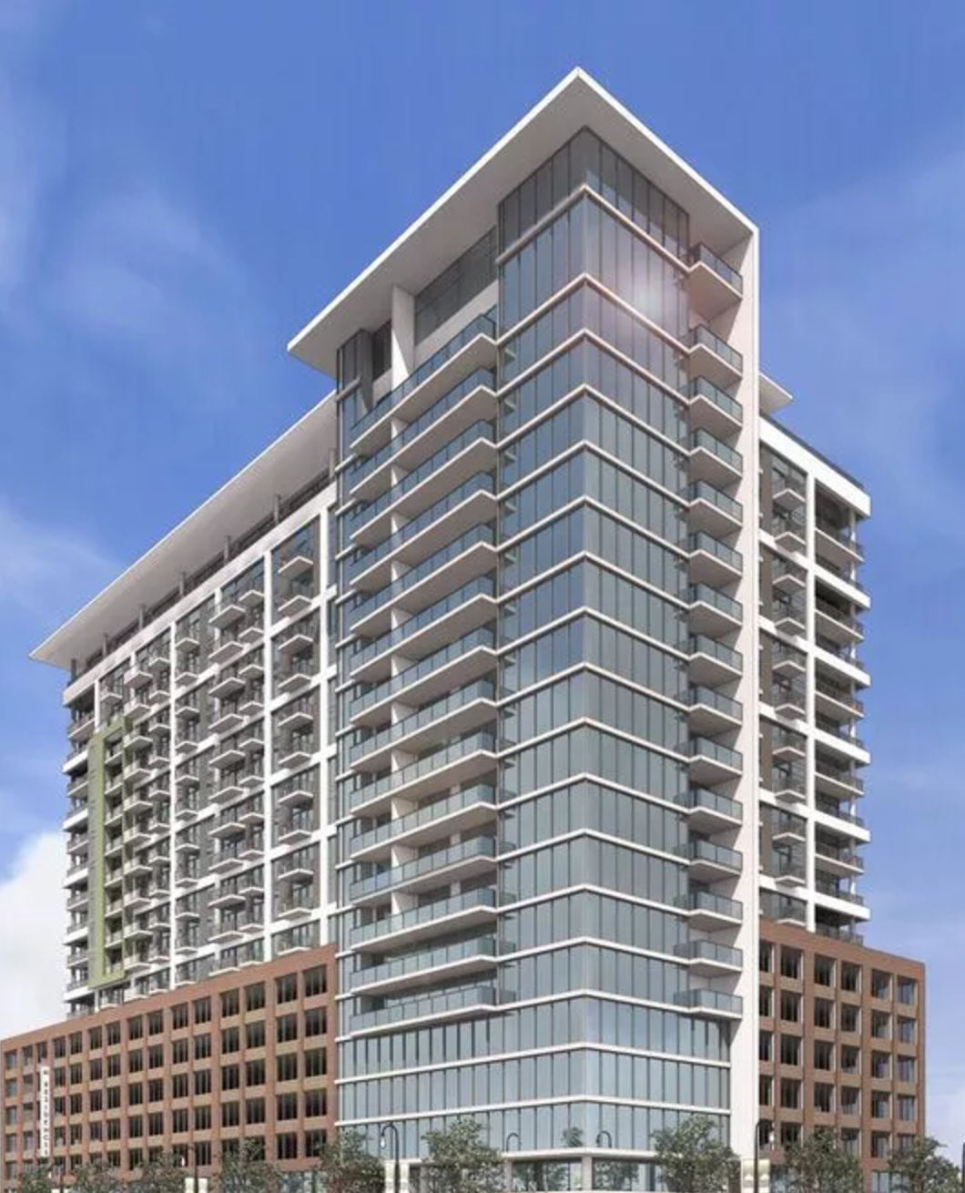 Picture of Lennar Apartments Nashville TN JEI curtain wall engineer - JEI ...