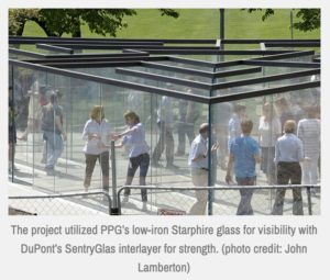 JEI Structural Engineering Glass Labyrinth