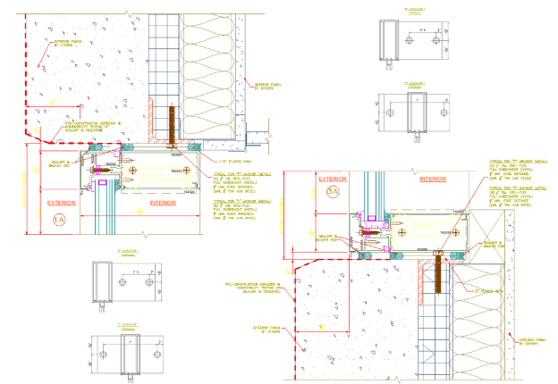 Shop Drawings Glazing Curtain Wall Facade Building Envelop