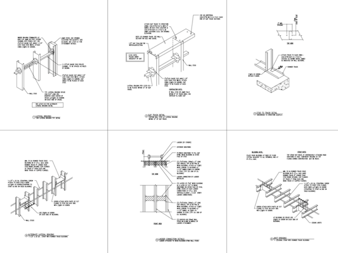 Cold Form Steel (CFS) Shop<br>Drawings and Engineering