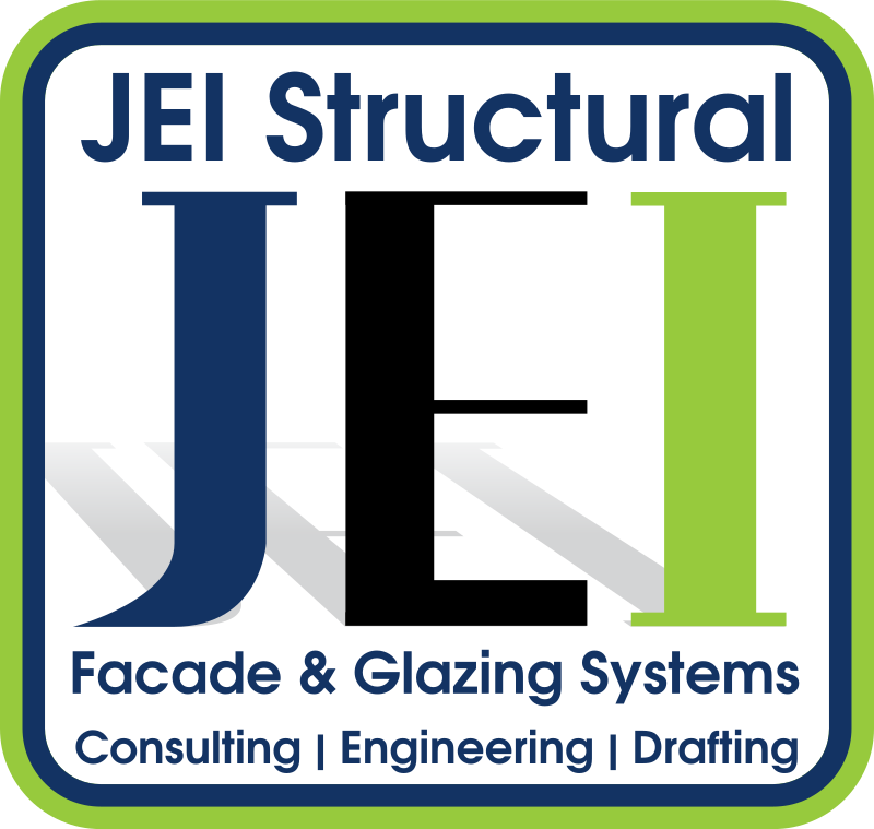 Logo JEI Structural Facade & Glazing Systems Consulting Engineering Drafting